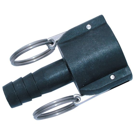 2" Poly Camlock Coupling to 2" Hose Tail - Type C