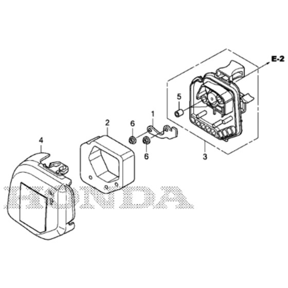 Air Cleaner for Honda UMC425A Brushcutter