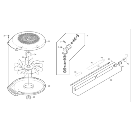 SSBL A for Honda UMC435A Brushcutter