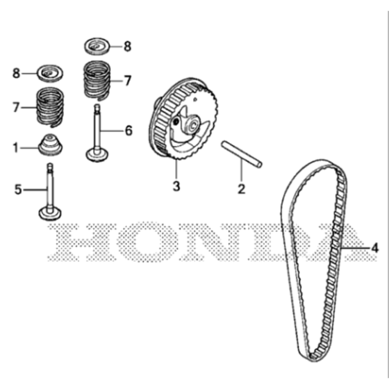 Camshaft Pulley for Honda UMC435A Brushcutter