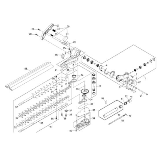 SSHH-S A for Honda UMC435A Brushcutter