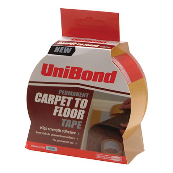 Carpet Tape Permanent 50mm x 10m by Unibond - 1667748