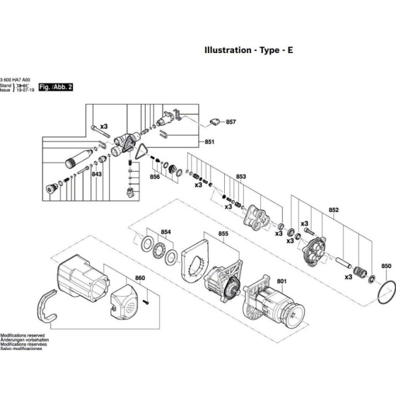 Washer Assembly for Bosch 125