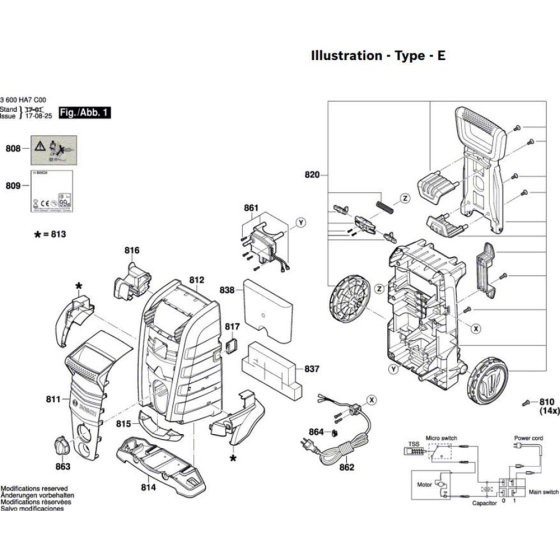 Washer Assembly for Bosch