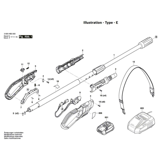 UniversalHedgePole 18 Parts