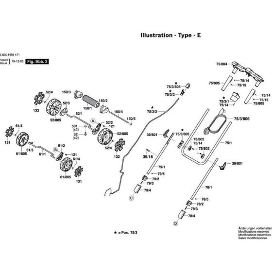 Lawnmower Assembly for Bosch