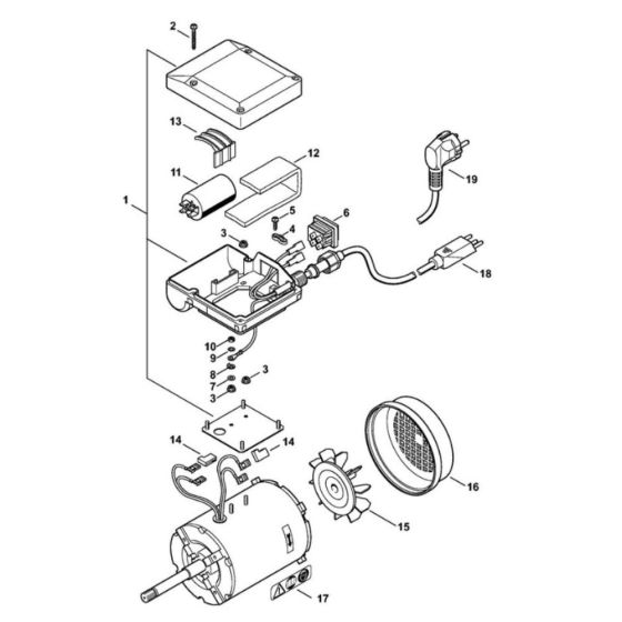 Electric Motor for Stihl USG