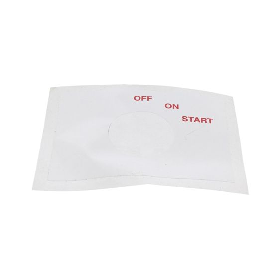 Decal Key Switch for Winget 100T, 150T, 175T Mixers - V2005218