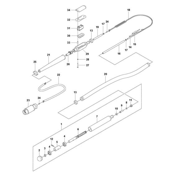 Husqvarna Vibrastar 50 Assembly