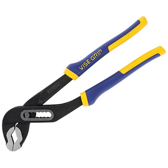 Universal Waterpump Pliers Pro Touch Handle 250mm - 57mm Capacity by IRWIN - 10507636