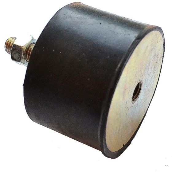 Rubber Mount Male/Female 76x50mm M12 Thread