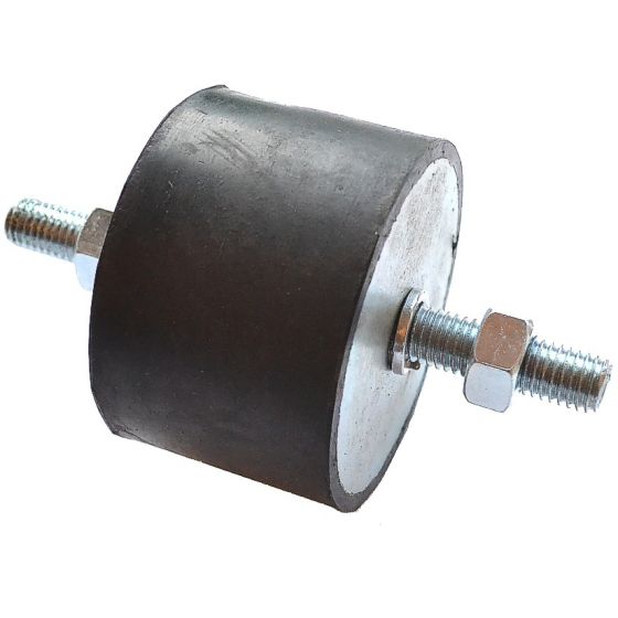 Rubber Mount Male/Male 76x50mm M12 Thread
