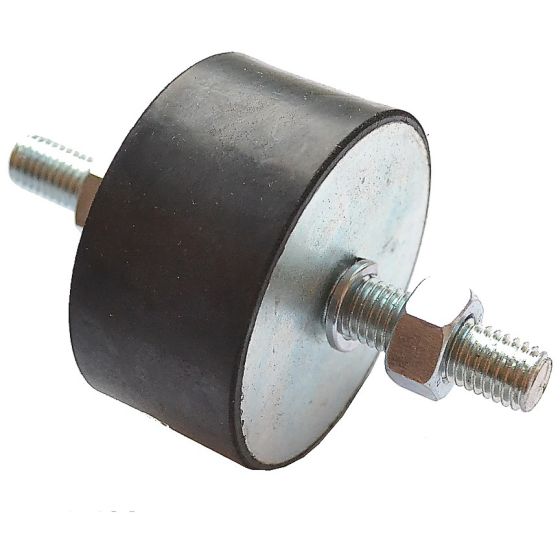 Rubber Mount Male/Male 71.5x32.5mm M12 Thread