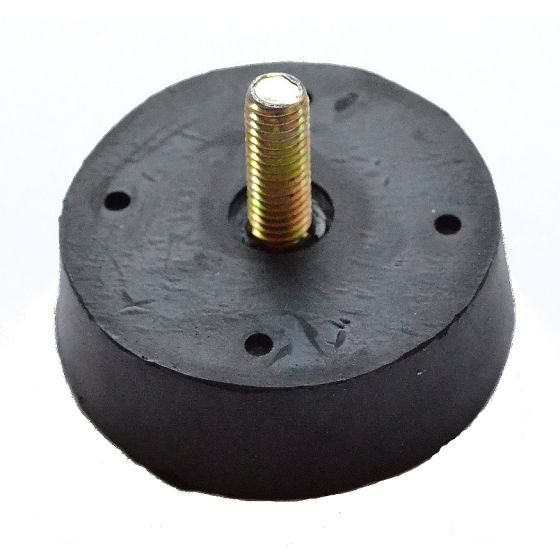 Rubber Foot 60mmx19mm M8 Stud - Anti-Vibration Mount