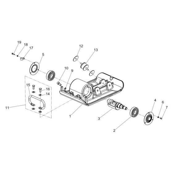 Baseplate Assembly for VP1030Aw
