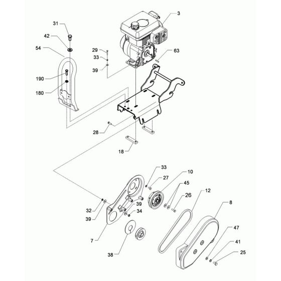 Drive Assembly for VP1030R