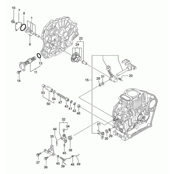 Oil Pump Assembly for VP2050Y