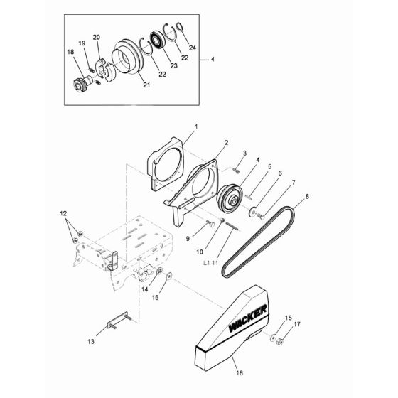 Drive Assembly for VPA1350