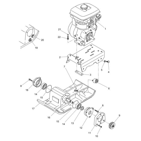 Baseplate Assembly for VPR1330