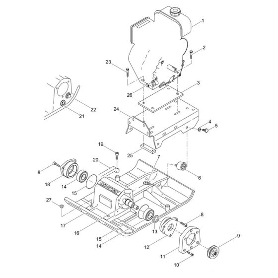 Baseplate Assembly for Wacker