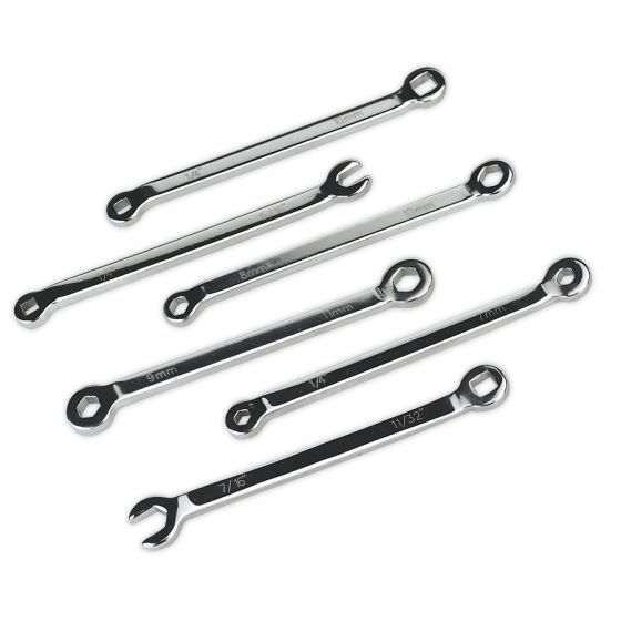 Brake Service Spanner Set 6pc Sealey Part No. VS026