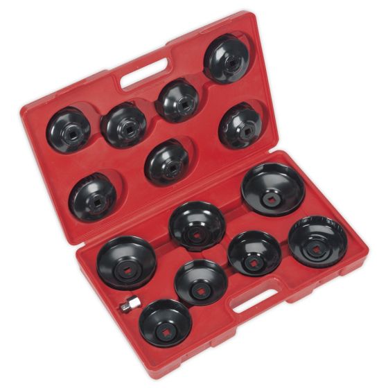 Oil Filter Cap Wrench Set 15pc Sealey Part No. VS7003