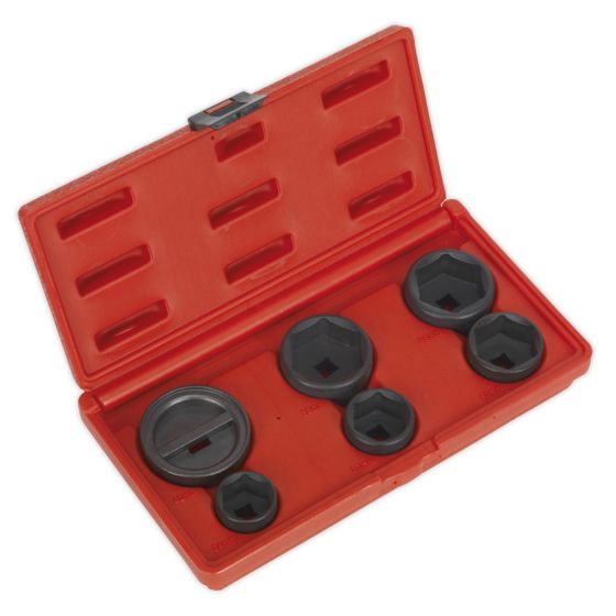 Oil Filter Cap Wrench Set 6pc Sealey Part No. VS7103