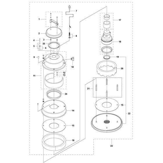Motor Assembly for Husqvarna W 70