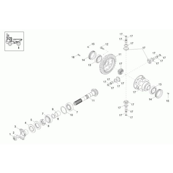 Differential Axle Assembly
