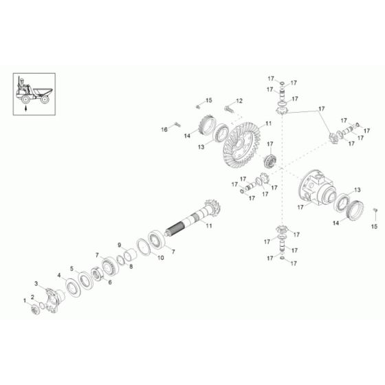 Differential Axle Assembly