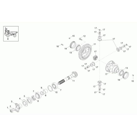 Differential Axle Assembly