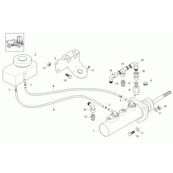 Brake Cylinder Assembly