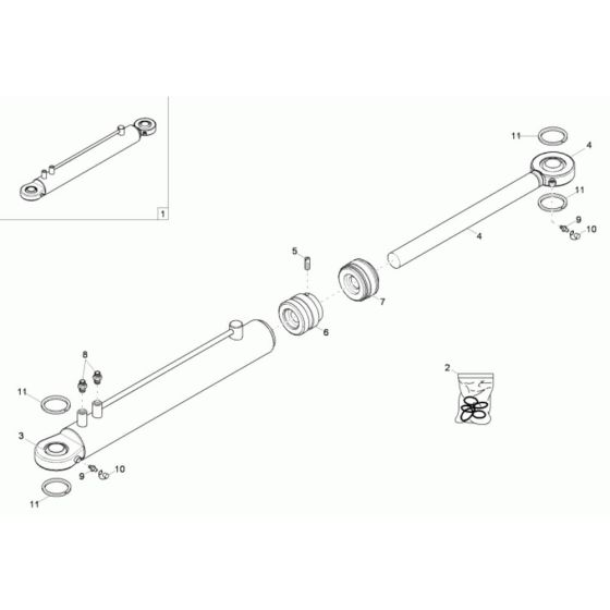 Steering Cylinder Assembly