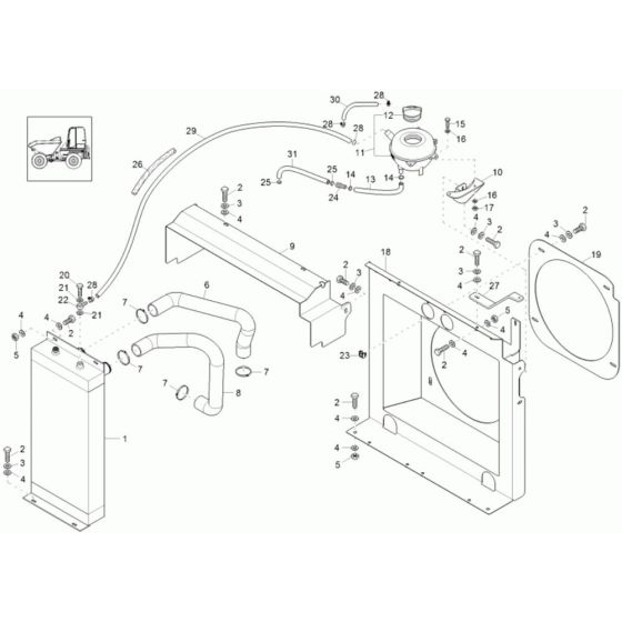 Water Cooler Assembly