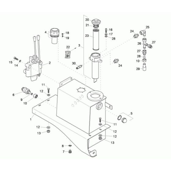Hydraulic Tank Assembly