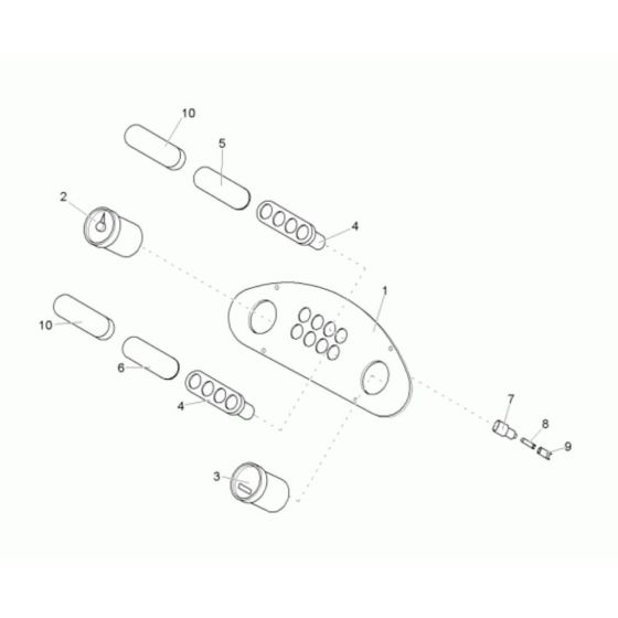 Instrument Panel for Neuson 1001