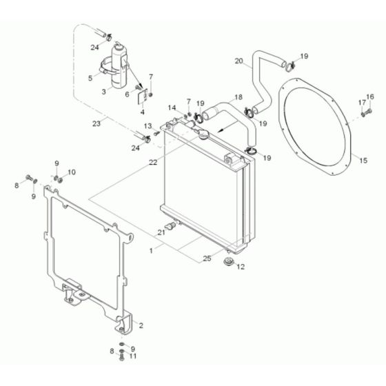 Water Cooler Assembly