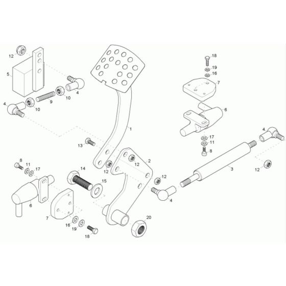 Foot Brake Assembly