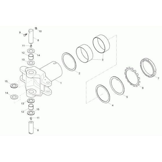 Articulated Joint for Neuson 1601