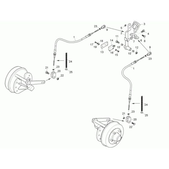 Foot Brake Assembly