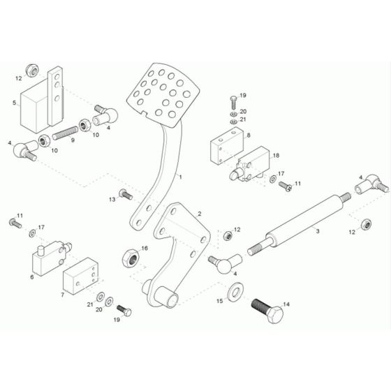 Foot Brake Assembly