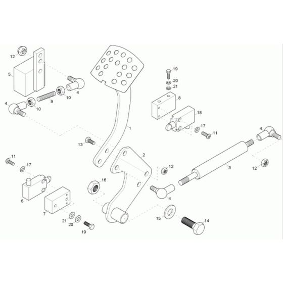 Foot Brake Assembly