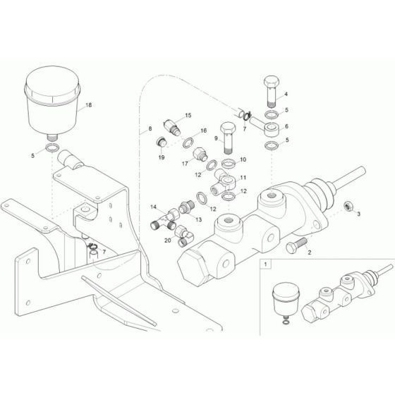Brake Cylinder Assembly