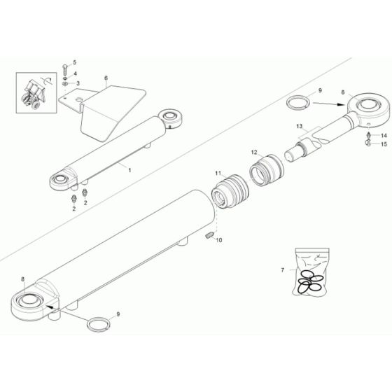 Steering Cylinder Assembly