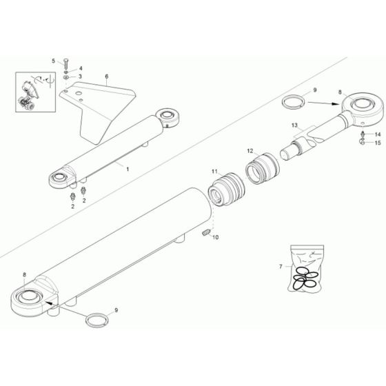 Steering Cylinder Assembly