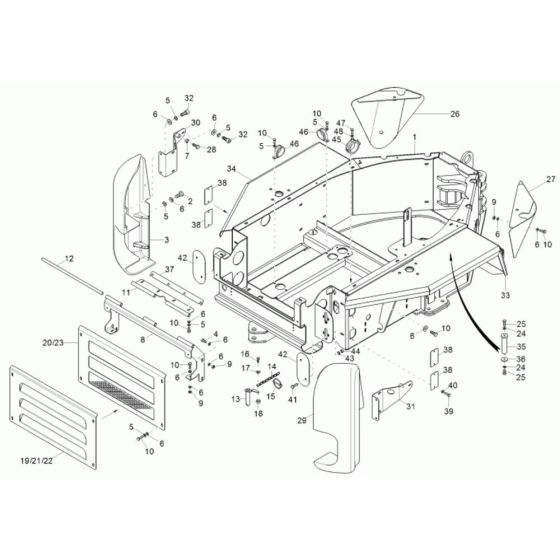 Rear Frame Assembly