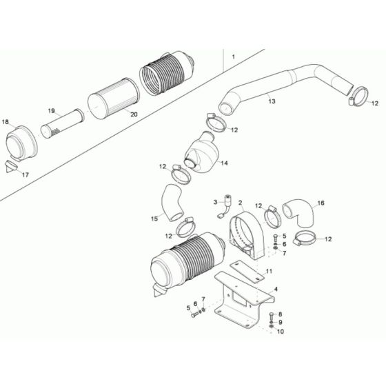 Air Cleaner Assembly for 38Z3