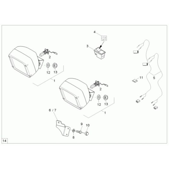 Front Light Assembly