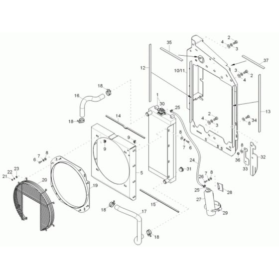 Water Cooler Assembly