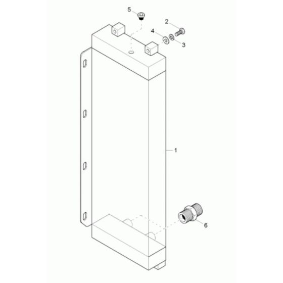Oil Cooler Assembly for 38Z3